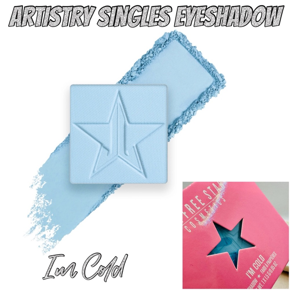 NEW! Jeffree Star Cosmetics Artistry Singles I’m Cold Eyeshadow